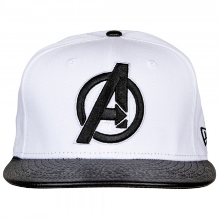 Avengers Minimalist Symbol w/Pebbled Brim New Era 59Fifty Fitted Hat